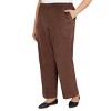 Alfred Dunner Women's Classic Corduroy Elastic Waist Short Length Pant - 3 of 4