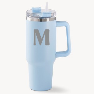 Personalization Mall Engraved Initial 40 oz Stainless Steel Tumbler - 1 of 1