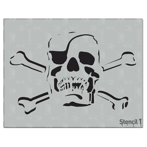 Jolly Roger - Stencil 8.5" X 11" :