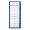 School Smart Pocket Chart with 14 Pockets, 33 x 12-1/2 Inches, Blue - 4 of 4