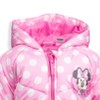 Disney Minnie Mouse Girls Winter Coat Puffer Jacket Little Kid to Big Kid - 4 of 4