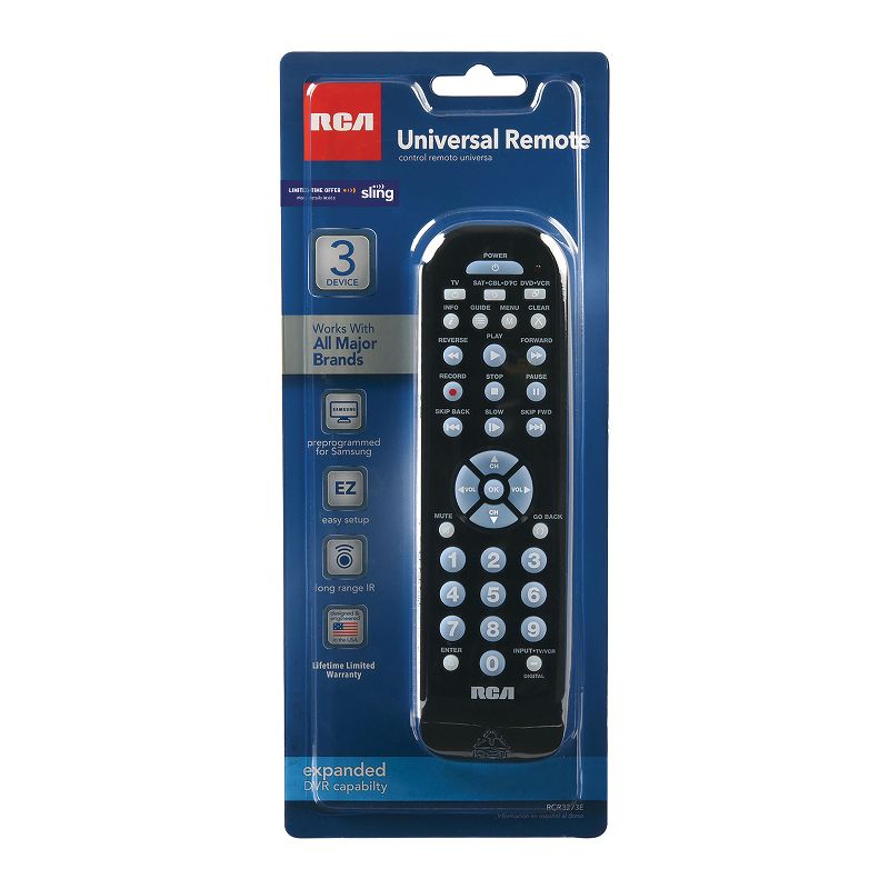 RCA 3-Device Universal Remote, 5 of 6