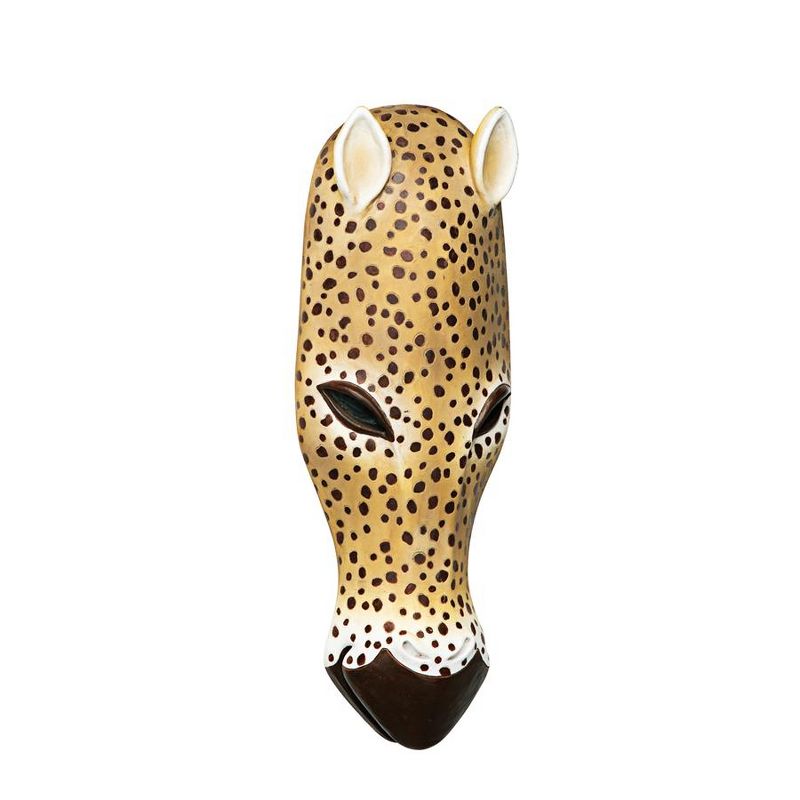 Design Toscano African Serengeti  Animal Wall Mask: Jaguar, 4 of 10