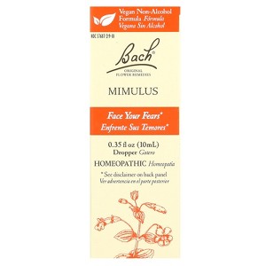 Bach Original Flower Remedies, Mimulus, 0.35 fl oz (10 ml) - 1 of 4
