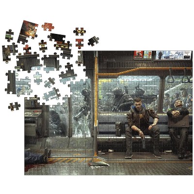 Dark Horse Comics Cyberpunk 2077 Metro Life 1000 Piece Jigsaw Puzzle