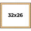 PosterPalooza | Traditional Gold Picture Frame - UV Acrylic, Backing Board, Hanging Hardware Included - 2 of 4