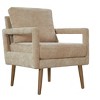 CAVINAS Accent Chair Modern Mid Century Armchair Comfy Chair with Armrest and Soft Cushion for Home, Office - 2 of 4