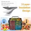 Tirrinia 10.5L Insulated Lunch Bag for Mens Womens Kids, 20 Cans Leakproof Lunch Cooler Totes for Work, School, Picnic, Beach, Gym - 2 of 4
