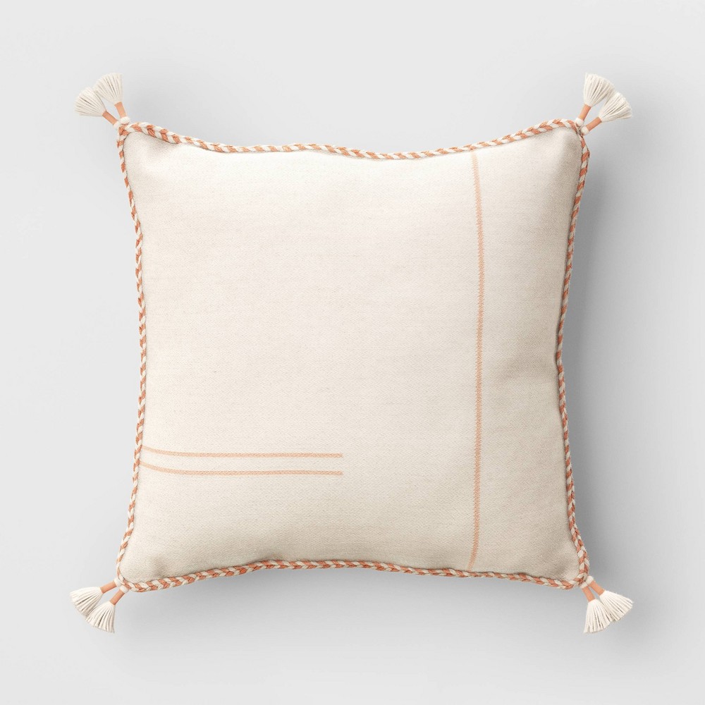 Minimal Stripe Outdoor Throw Pillow - Threshold™