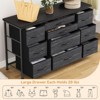 10 Drawer Dresser, 55 Inch TV Stand with Power Outlet Entertainment Center - 4 of 4