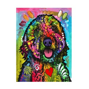 Canvas Wall Art - Dean Russo 'Golden Doodle' Wall Art for Living Room, Bedroom, or Office Décor by Trademark Fine Art - 18 x 24 Inches - 1 of 4