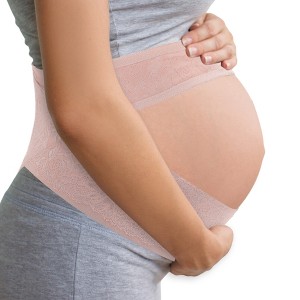 Unique Bargains Maternity Belly Band for Pregnant Women Breathable Maternity Belt 1 Pc - 1 of 4