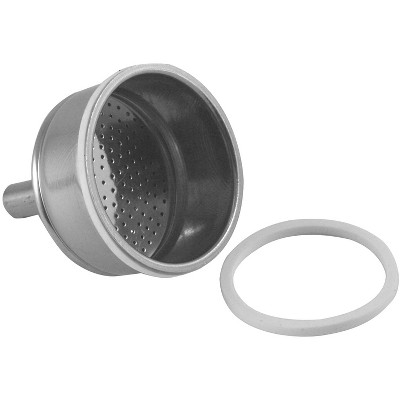 Bialetti Aluminum Replacement Funnel - Silver