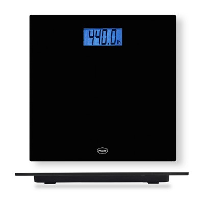 American Weigh Scales Achiever Series High Precision Digital Body Mass  Index Bathroom Body Weight Scale 400LB Capacity - White