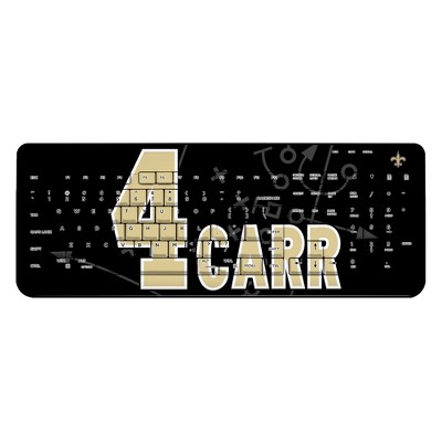 NFL New Orleans Saints Players Game Tactic Wireless USB Keyboard