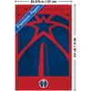 Trends International NBA Washington Wizards - Logo 25 Unframed Wall Poster Print Clear Push Pins Bundle 22.375" x 34" - 3 of 4