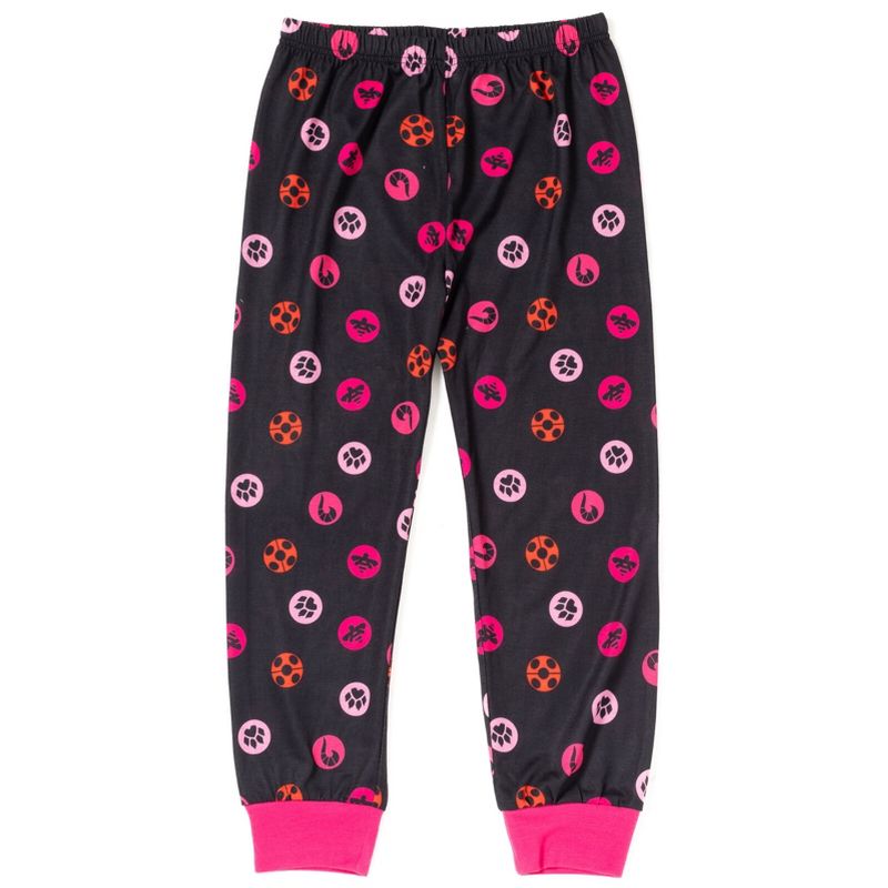 Miraculous Vesperia Rena Rouge Cat Noir Girls Pajama Shirt and Pants Sleep Set Little Kid to Big Kid , 4 of 9