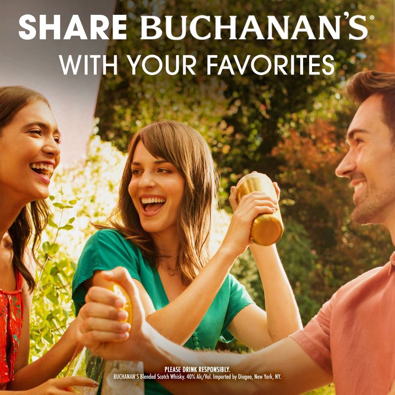 Buchanans 12 year De Luxe Blended Scotch Whisky - 750ml Bottle, 4 of 9