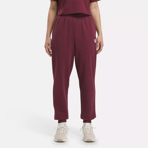Reebok Classics Archive Essentials Fit French Terry Pants M Classic Maroon