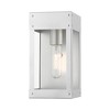 Livex Lighting Barrett 1 - Light Wall Light in  Painted Satin Nickel/Brushed Nickel - 4 of 4