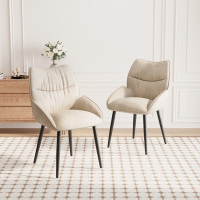 Vatros Luxury Velvet Dining Chairs Set