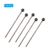 Unique Bargains Brass Silver Plated DIY Craft ewelry Making Ball Head Pins 100 Pcs - 3 of 4