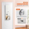 VEVOR Mirror Jewelry Cabinet, 42.52-Inch Tall Lockable Jewelry Cabinet Armoire with Full-Length Mirror, Wall or Door Mounted Jewelry Mirror, White - 4 of 4