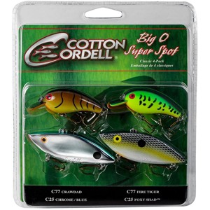 Cotton Cordell Big O Super Spot Triple Threat Fishing Lures - 1 of 1