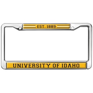 University of Idaho School Logo Full Size Standard License Plate Metal Frame - 1 of 4