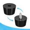 Unique Bargains Round Non-Slip Chair Leg Pads with Stainless Steel Washer and Screws - 4 of 4