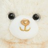 FAO Schwarz 7" Cream Glitter Bear Toy Plush - 4 of 4