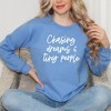 Simply Sage Market Women's Graphic Sweatshirt Chasing Dreams and Tiny People - 2 of 3