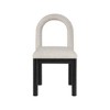 Meridian Furniture,Conrad Linen Textured Fabric Dining Chair - 3 of 4
