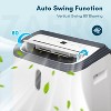 ZAFRO Portable Air Conditioners,3-in-1 Portable AC Unit,12000 BTU Air Conditioner for Room Up to 550 Sq. Ft,Cool & Dehumidifier & Fan Modes, White - 4 of 4