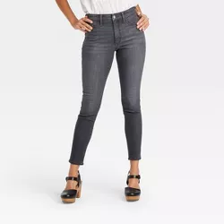 Women's High-Rise Skinny Jeans - Universal Thread™ Sulphur 14 Short