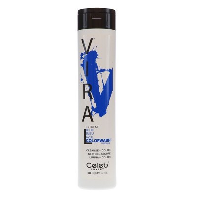 Celeb Luxury Viral Extreme Blue Colorwash Shampoo 8.25 oz