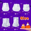 JDICTION Halloween Silicone Resin Molds (5PCS) – Cute Figurine Moulds (Ghost/Cat Pumpkin/Witch Hat) for Epoxy/Candle/Plaster, Autumn Party Decor - 2 of 4