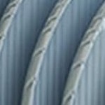 second generation round wire pull-out *bowl rack* stainless steel with white finish