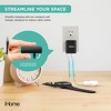 iHome Wireless Charging Stand and Dual Port Flat USB Wall Charger Bundle, 10W Anti Slip Surface, Black - 4 of 4