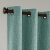 Awesome Home  Linen Texture Blackout Grommet Curtains Pair(2 Panels) - 4 of 4