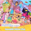 Joyfy 3 Set Puffy Sticker Activity Books - Dress-up, Princess Mermaid, 3D Reusable Sticker Books for Kids 3-6, Educational Sensory Learning Toy Crafts - 4 of 4