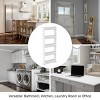 Hastings Home 5-Tier Slim Rolling Storage Cart with Wheels (White) - 2 of 4