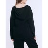 Women's V-Neck Pullover Scuba Hoodie | Motherhood Maternity - 2 of 4