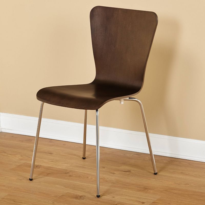 Jacey Bentwood Modern Dining Chair - Buylateral, 4 of 5