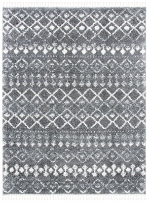 Berber Fringe Shag BFG516 Power Loomed Rug - Safavieh