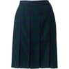 School Uniform Young Women's Plaid Box Pleat Skirt Top of the Knee - 2 of 2