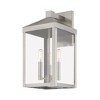 Livex Lighting Nyack 3 - Light Wall Light in  Brushed Nickel - 3 of 4