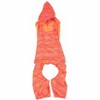 Pet Life (R) Active 'Downward Dog' Heathered Performance 4-Way Stretch Two-Toned Full Body Warm Up Hoodie - 4 of 4