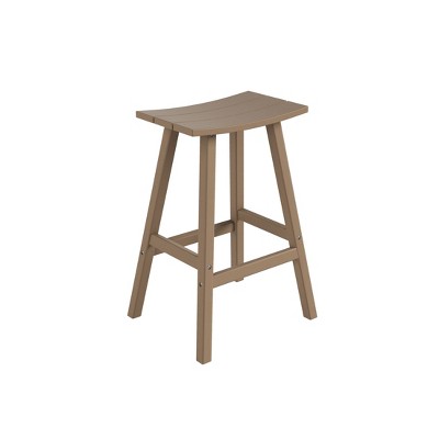 WestinTrends Outdoor Patio Adirondack Counter Height Stool Chair