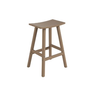 WestinTrends Outdoor Patio Adirondack Counter Height Stool Chair - 1 of 4